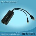 POE Splitter Power over Ethernet Splitter 10 / 100mbps IEEE802.3af 12V / 1A Poe Splitter für IP-Kamera